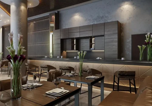 GÜRCÜSTAN TIFLIS ŞƏHƏRI RESTORAN LAYIHESI